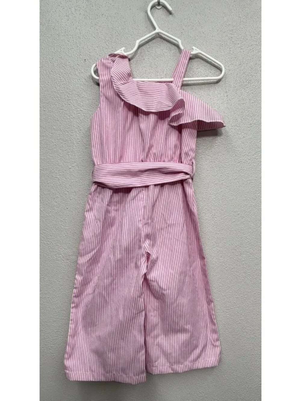 NEW Habitual Girls Jumpsuit 3T LOT Of 3 Sleeveless Striped Nautical Preppy READ